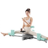 Appareil d'étirement des jambes et des ligaments, Outil d'ouverture des hanches pour le yoga, Dispositif d'étirement en écartement, Appareil pour écartements latéraux, Appareil pour pressions sur les jambes, Protège-pieds