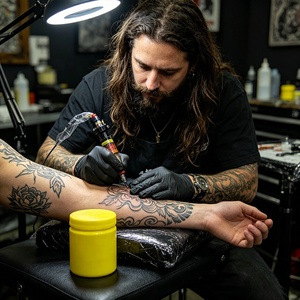 Crema per Tatuaggi Best Seller 10g 30g 500g per Artisti Professionisti e Saloni, Servizio di Etichetta Privata Personalizzata - Product Image 1