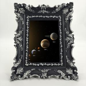 Moldes de resina personalizados árbol negro extraño divertido 3D foto marco TEMA DE Halloween decoración del hogar para regalos de Festival - Product Image 6