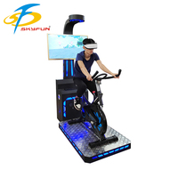 Simulador de Ciclismo 9D VR, Construcción Metálica, Máquina Deportiva para Uso Doméstico, Equipo de Fitness, Parque de Atracciones