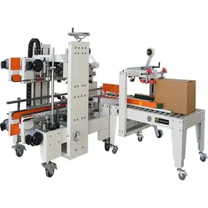 DFXS7050 Automatic Carton Edges Sealing packaging machine,Automatic Flaps Folding Case Sealing machine