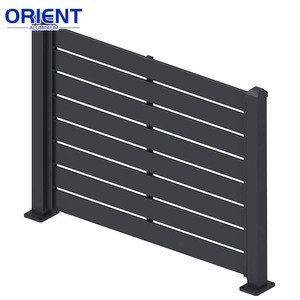 Durable Outdoor Aluminium Privacy <strong>Fence</strong> <strong>Panels</strong> <strong>Modern</strong> Low-Maintenance Aluminium Privacy <strong>Fence</strong> for Garden Yard Security - Product Image 2