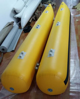 Tubes de ponton gonflables épaissis flotteur eau vélo bateau Anti-collision Airbag pêche radeau plate-forme de pêche
