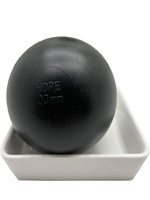 Boule d'ombrage noire en HDPE résistante aux UV de 100 mm pour la réduction de l'évaporation des réservoirs et le contrôle des algues