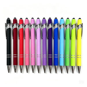 Ready To Ship 2-in-1 Ballpoint Stylus <b>Pen</b> Touch Screen <b>Tablet</b> <b>Pen</b> Metal Signature <b>Pen</b> Promotional Advertising Gift Custom - Product Image 1