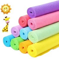 Premium 150GSM 36 "x50y feutre rigide respirant écologique 100% Polyester pour les projets créatifs de décoration intérieure Style uni