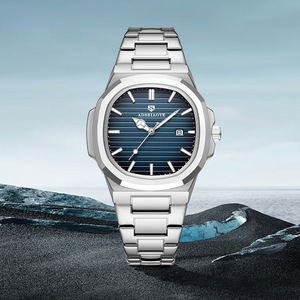 Reloj de Negocios para Hombre Ada Fashion, Cuadrado, de Cuarzo, Resistente al Agua, Luminoso, con Correa de Aleación - Product Image 4