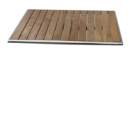 Table de restaurant, bistrot, cuisine, extérieur, en bois, aluminium, plastique, rectangulaire, carrée, personnalisée
