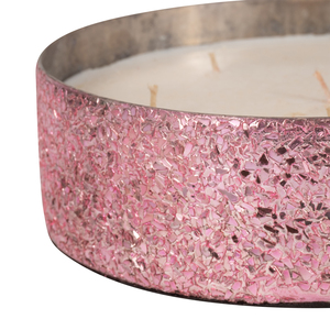 Candela Profumata in Ciotola di Vetro Decorativa, Stile Boho Casual, per Uso Interno ed Esterno, Elegante e Compatta - Product Image 5