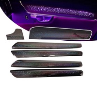 Lumière ambiante de voiture USB 64 couleurs, éclairage LED intérieur de voiture RGBIC, bande lumineuse ambiante pour Volvo S90 2017-2025