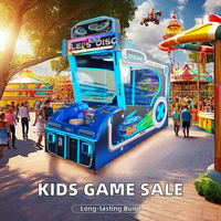 Machine de jeu de rachat de carnaval de lancer de disque ultime à jetons équipement d'amusement pour enfants