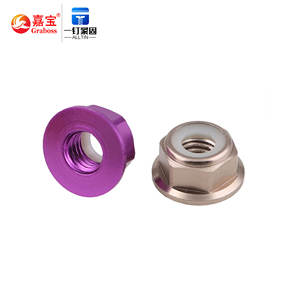 Tuerca decorativa de aluminio, M3, M4, M5, M6, M8, de nailon, tuerca de inserción hexagonal, tuerca de bloqueo automático, accesorios para reproductor - Product Image 4