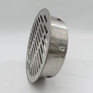 Moderna Copertura <span class=keywords><strong>per</strong></span> Grondaia in Acciaio Inox Cromato Anti-Intasamento, Protezione <span class=keywords><strong>per</strong></span> Scarichi Esterni e Pavimenti - Product Image 4