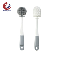Brosse à biberon personnalisée pour bébés, accessoires d'alimentation, outils de nettoyage, ensemble de support de séchage pour biberons, usine OEM