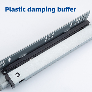 Undermount trượt cho ngăn kéo 3 lần mềm đóng Hidden trượt một phần mở rộng trượt với xử lý - Product Image 5