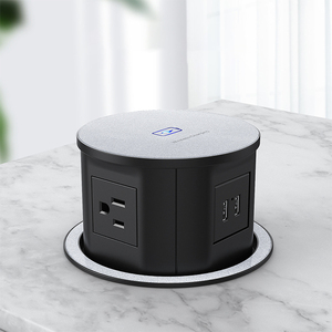 Smart Power Strip verticale tavolo scrivania presa di corrente 4 modi cucina isola mobili Pop-up presa da scrivania con porta USB - Product Image 2