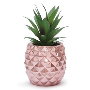 Luxo Resina Artesanato Flor Artificial SKF04 Bonsai Planta em forma de abacaxi para Home <span class=keywords><strong>Decor</strong></span> Flower Pots & Planters - Product Image 3