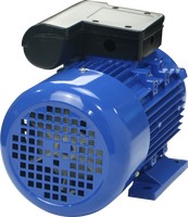 Moteur électrique ML à haute efficacité, monophasé, contrôleur de vitesse, moteur asynchrone AC, 115/120V 50/60Hz 0,25kW, coque en aluminium