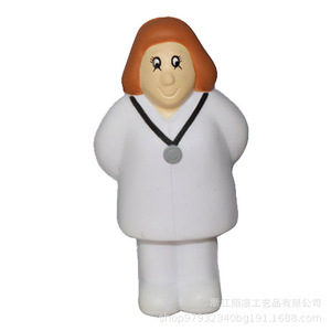 Pu <b>Foam</b> Doctor Figure Toy Cartoon Molding <b>Craft</b> Decorative Item - Product Image 3