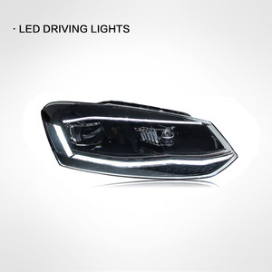 <span class=keywords><strong>6R</strong></span> โปโลสำหรับโฟล์คสวาเกนไฟหน้า LED, 2011-2018อัพเกรด MK5 VW อุปกรณ์เสริมหัวไฟรถยนต์ประกอบ - Product Image 2
