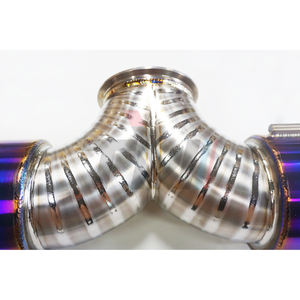 Sistema de Escape Catback de Titânio TM PERFORMANCE 4.0'' 102mm para Nissan GTR R35 com Y Pipe 2007+ - Product Image 4