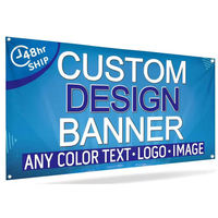 Bannière en tissu personnalisée, bannière en polyester, signalétique souple pour la publicité extérieure, les événements, les salons professionnels et les expositions