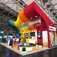 Solution clé en main MEGA : Stand d'exposition modulaire moderne et tendance pour événements et pop-up stores