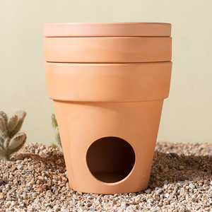 Yaz soğutma emici Pet <span class=keywords><strong>House</strong></span> kırmızı kil iglo altın nefes örgü Hamster klima yuva düğmesi serin buz torbası - Product Image 6
