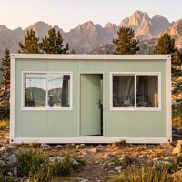 Maison conteneur, maisons préfabriquées, conteneurs, maisons conteneurs à 2 étages, dortoir temporaire pour travaux de terrain