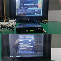 Receptor de TV Digital TDT Full HD H.265 HEVC DVB-T2, Receptor de TV TDT, Decodificador Satelital