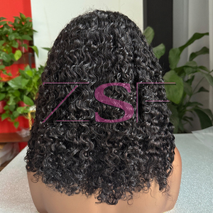 Miến điện PIXIE xoăn HD ren phía trước Tóc Giả lớp biểu bì phù hợp 100% tóc thô HD ren Tóc Giả Nhà cung cấp glueless tóc giả tóc con người ren phía trước - Product Image 4