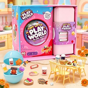 Mini Bola Sorpresa de Comida en Miniatura, Juguete de Refrigerador de Cocina para Juego de Imitación, Caja Sorpresa, Venta Caliente Transfronteriza - Product Image 1