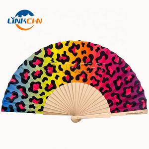 Abanicos De Mano De Madera Españoles De 9 Pulgadas Personalizados De Alta Calidad - Product Image 3