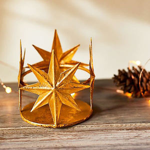 Christmas Decor Hot Selling Handmade Iron <b>Tea</b> <b>Light</b> <b>Candle</b> Holder Best Seller Iron Wrought <b>Candle</b> T <b>Light</b> <b>Candle</b> Holder - Product Image 1