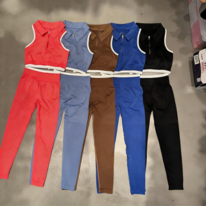 <span class=keywords><strong>HOT</strong></span> <span class=keywords><strong>2026</strong></span> Maßgeschneidertes Workout 2-Teiliges Set für Frauen Bio-Baumwolle Jogger-Jumper mit Übergroßem Crop-Top Frühling Gym Yogawear - Product Image 5