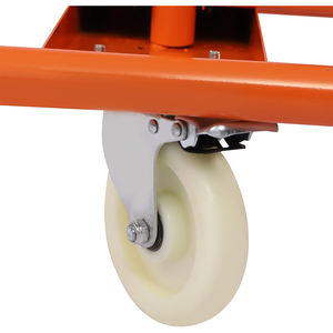 Sheetrock 크레이트 왜건 2200LBS 적재 능력 강철 건식 벽체 카트 항만화물 처리를위한 JH-Mech 서비스 돌리 캐스터 - Product Image 3