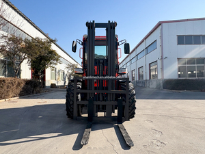 Montacargas Diésel 4T 5T 4000KG 5000KG LTR40 4WD 4x4, Capacidad de 3T, Todoterreno, para Construcción, Restaurantes, Motor de Corriente Continua, Nuevo, 4000-600MM - Product Image 2