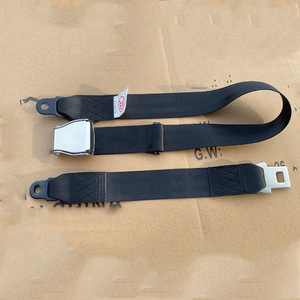 Cinturón de Seguridad de Dos Puntos de Acero Inoxidable para Aviones, Autobuses, Equipos de Entretenimiento, Soporte Lumbar, Actualización y Modificación - Product Image 1