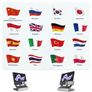 Máy phân tích da đầu 15 inch trichoscopy Máy phân tích tóc da đầu ai Máy phân tích da và da đầu lượng tử - Product Image 2