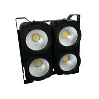 Luz Cegadora LED COB Blanca de 400W, Panel LED de 4 Ojos, Luces Par LED, Control DMX512, Luz de Escenario