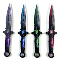 Nouvelle Conception Populaire Épée Lumineuse Valorant Couteau Lumineux Cool Accessoires de Cosplay Armes Réalistes