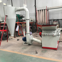 Broyeur à bois électrique industriel de Chine pour la fabrication de granulés de biomasse et de sciure de bois en poudre
