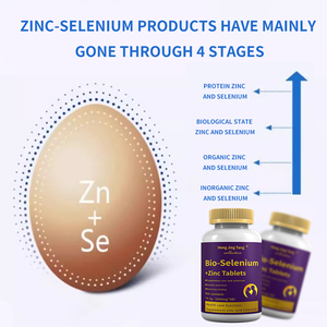 OEM Supply Bio-Sélénium + Zinc Comprimés Pure Zinc Sélénium Vitamines Supplément pour Nouveau-nés Trésor Supplémentaire Zinc Sélénium - Product Image 3