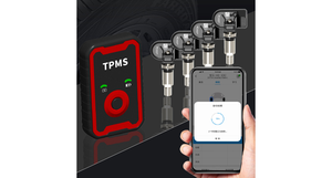 Bandendruksensor Programmeertool 433Mhz & 315Mhz Bandenspanningsmonitor Bandenspanningscontrolesysteem - Product Image 2