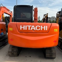 Excavator Multifungsi 6 Ton Hitachi ZX60 Bekas Mini Crawler Asli Jepang Excavator Hitachi Zaxis60 75 80 120 130 160 200