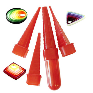 26234 5 pçs/set bordas de acolchoamento de papel feitas fáceis bobbin torre acolchoada criação artesanato faça você mesmo ferramenta de acolchoamento - Product Image 1