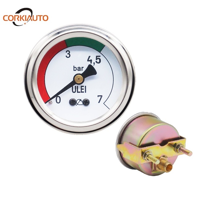 CORKIAUTO High Precision MTT-6 60mm Oil Pressure Gauge for MTZ MTZ-50 MTZ-52 MTZ-80 MTZ-82
