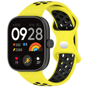 <span class=keywords><strong>Correa</strong></span> de reloj de pulsera de repuesto de silicona de dos colores, <span class=keywords><strong>Correa</strong></span> compatible con Redmi Watch 4 / Xiaomi <span class=keywords><strong>Band</strong></span> 8 <span class=keywords><strong>Pro</strong></span> - Product Image 1