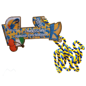 Cheap Wholesale Custom Miraculous Medals With Lanyards Gold Medal For Competition - Product Image 1