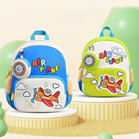 Sac à dos imperméable et réfléchissant léger pour enfants avec sifflet de secours SOS pour filles, garçons, bébés – Idéal pour les voyages en plein air, amusant et mignon